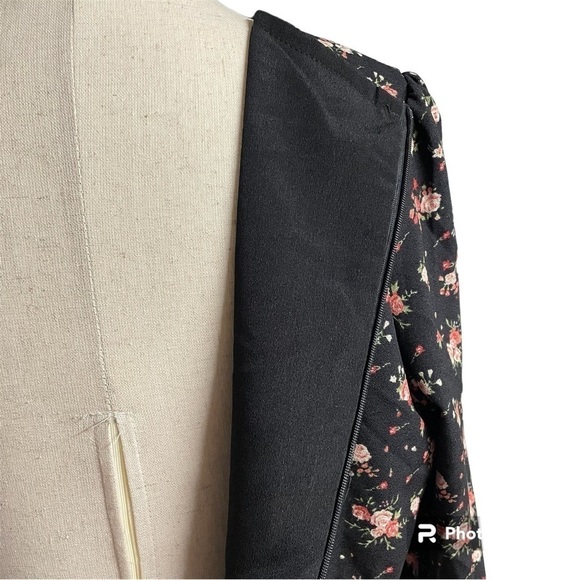 Showpo Secret Whispers Dress in Black Floral - Picture 9 of 12